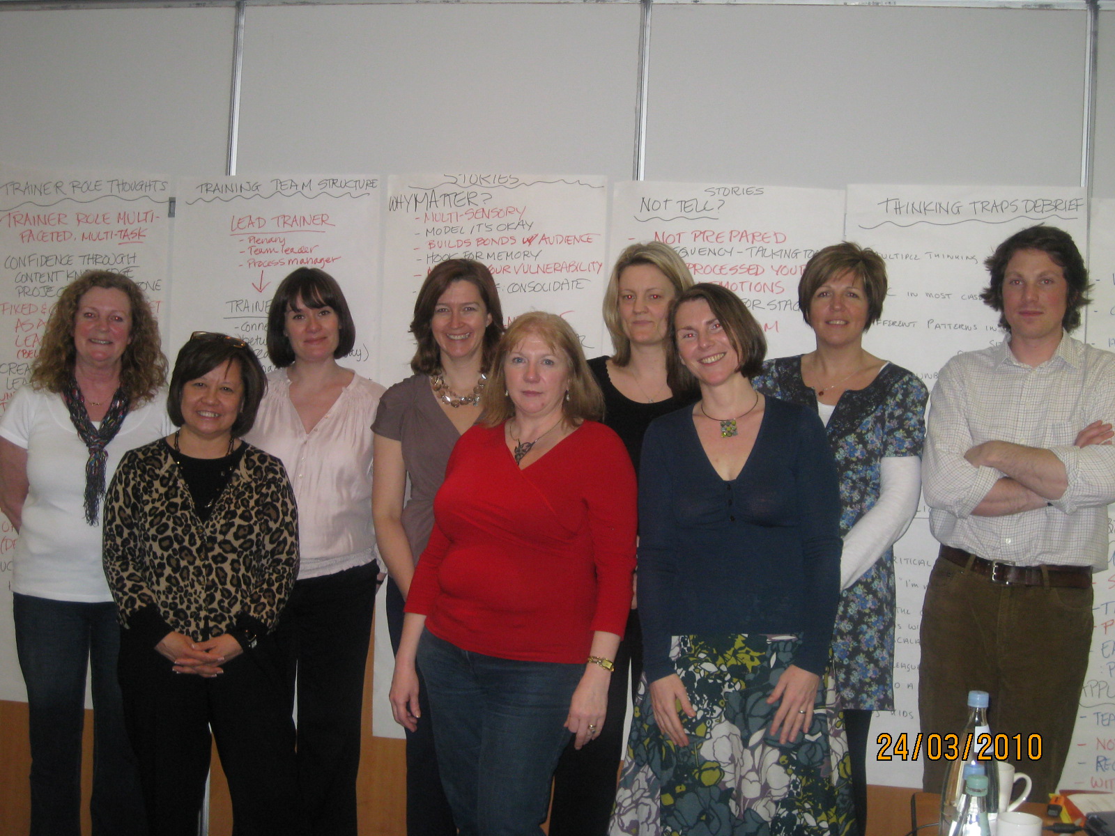 The early Hertfordshire Penn Resilience Programme training team