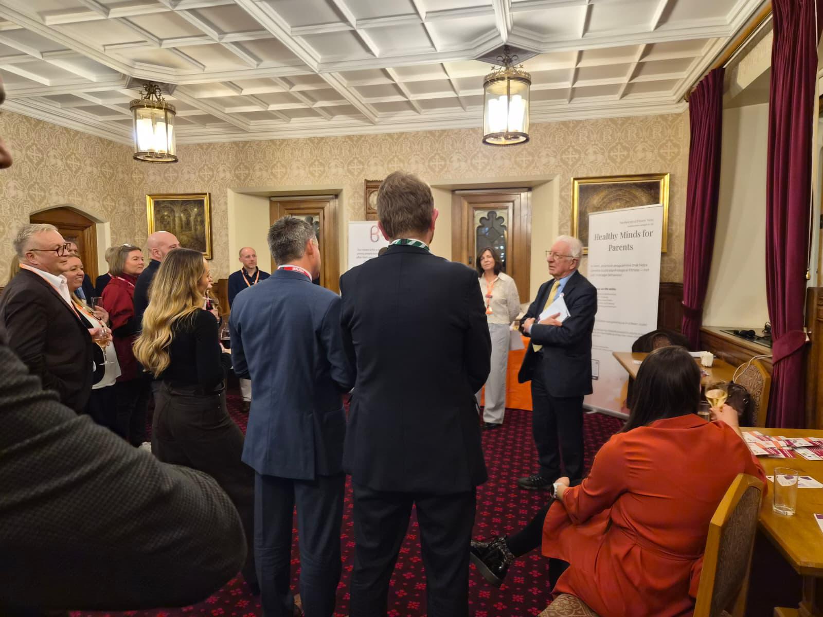 House of Lords celebration of Bounce Forward parent programmes