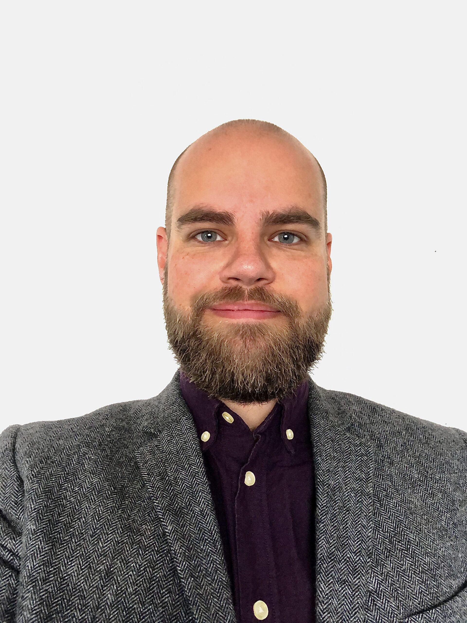 Portrait of Tom Cattermole